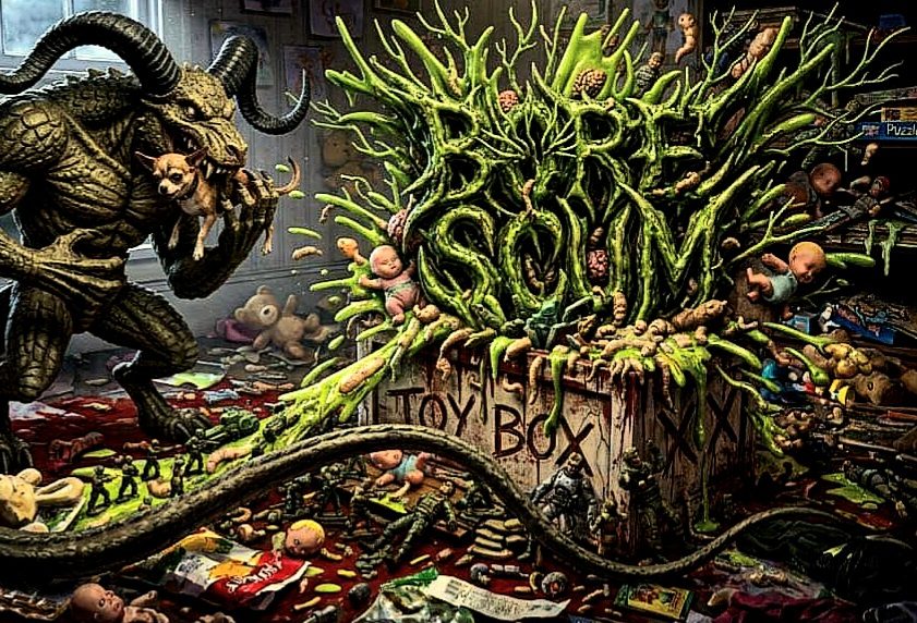 UNLEASH THE SCUM — BoreScum artwork