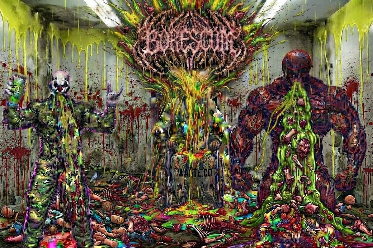 FROM THE CRYPT — BoreScum artwork