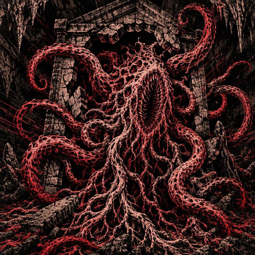 CRYPT FEEDER illustrated artwork